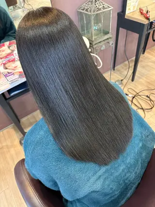 セミロング ツヤ髪質改善 💜れいな💜のヘアスタイル