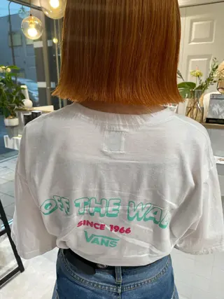 ショート カラー * 透明感カラー c h i h o *のヘアスタイル