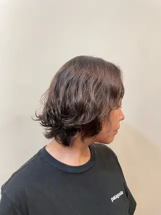 カラー 白髪ケア  BAUM まやのヘアスタイル