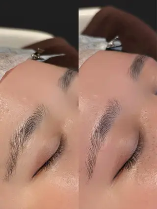 アイブロウ ヒメザキ ユリのヘアスタイル
