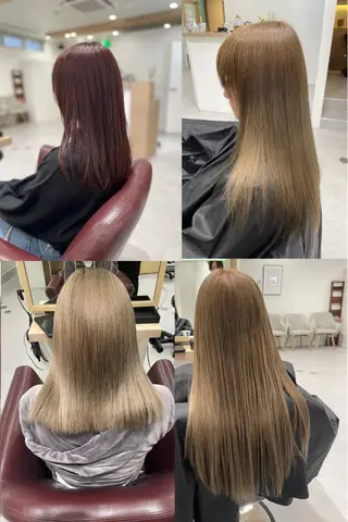 ロング カラー GO TODAY所属・清水 保博のヘアスタイル