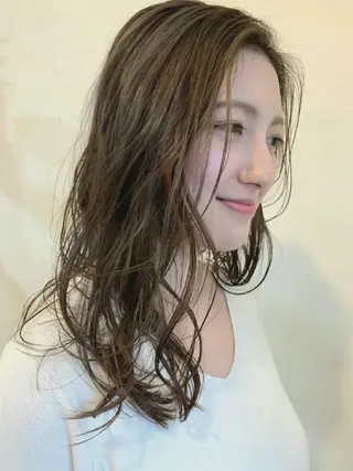 ロング カラー 【大宮】デザイナー Anne 諳 アンのヘアスタイル