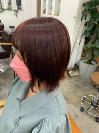 ミディアム しば たのヘアスタイル