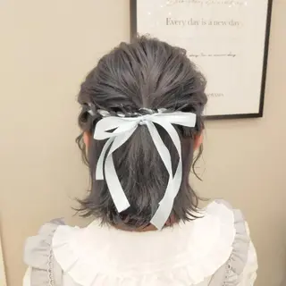 ショート ヘアアレンジ AUBE HAIR shinjuku所属・🌺夏の褒められヘア 🌺 NAO のヘアスタイル