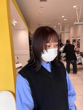 ミディアム 似合わせ 垢抜け🌟 AKINOのヘアスタイル