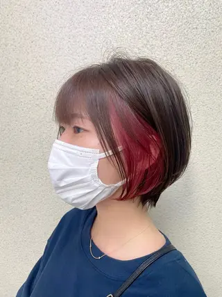 ショート カラー 1月特別価格⚡️ 🌈岩田怜子🌈のヘアスタイル