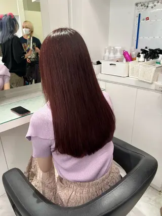 ロング カラー 暖色💗透明感 カラー🫧Yumaのヘアスタイル