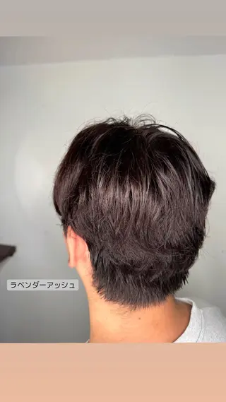 ショート カラー L-Blossom北上尾所属・大塚 しおりのヘアスタイル