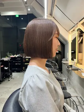 ショート カラー 池袋/似合わせ/縮毛 髪質改善【ugen】のヘアスタイル