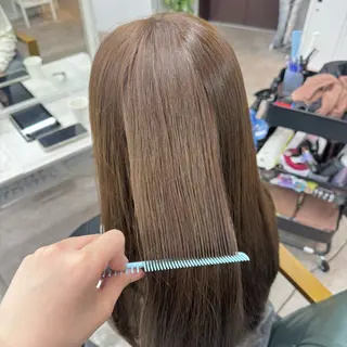 ロング カラー JUNSHIN🦋 ヘアセット／カラーのヘアスタイル