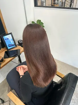 セミロング ひろし/髪質改善/ 縮毛矯正/上品✨のヘアスタイル