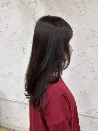 ロング カラー 板倉 奏美のヘアスタイル