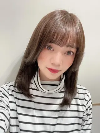 ミディアム ⛄️艶カラー／ レイヤー⛄️和也のヘアスタイル