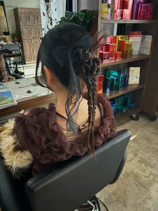 ロング 沖縄/ヘアアレンジ /ナカノのヘアスタイル