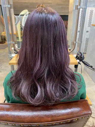 セミロング カラー 🌼ハイライト透明感 🌼maiのヘアスタイル