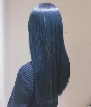 セミロング カラー パーマ ヘアアレンジ 【ツヤ髪美容師】 ツダケイスケのヘアスタイル