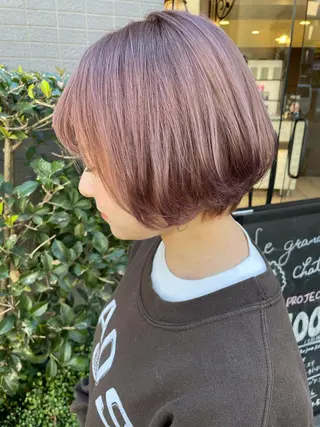 ショート 韓国風ヘア♡ runaのヘアスタイル