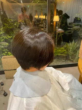 ショート カットモデル募集 コンドウ ユウヤのヘアスタイル