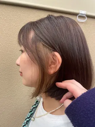 ミディアム 大人ショート/鎌倉/ カット/edA.菫のヘアスタイル