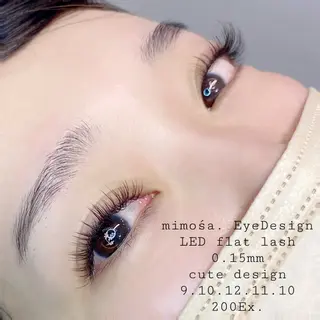 マツエク・マツパ mimośa. EyeDesignのマツエク・マツパデザイン