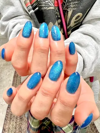 ネイル 0203ムニムサン 💙Mihoのネイルデザイン