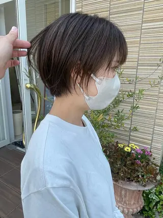 ショート カラー 鶴岡で縮毛矯正なら お任せ！ハヤシナオミのヘアスタイル