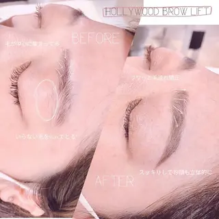 ショート カラー パーマ ヘアアレンジ メンズ キッズ ネイル マツエク・マツパ アイブロウ 眉毛専門サロン 【muni】福島野田の眉毛・アイブロウイメージ