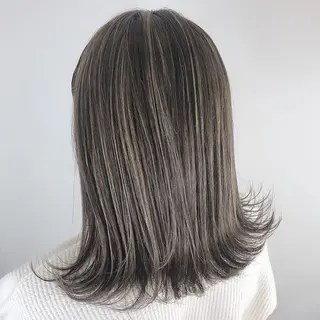 ミディアム 上川 開生のヘアスタイル