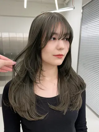 ロング カラー 表参道/髪質改善・ 透明感 colorのヘアスタイル