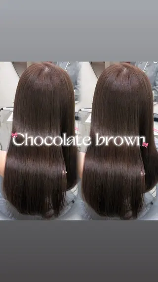 ロング カラー yurina🩰新宿 艶カラー・アレンジのヘアスタイル