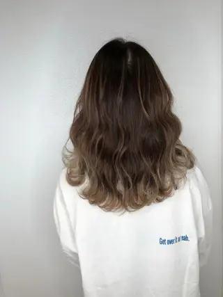 セミロング カラー ヘアアレンジ MIST所属・阪神尼崎 MASAYAのヘアスタイル