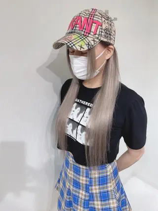 ロング カラー 【Diar】オーナー アキヨシケンタのヘアスタイル