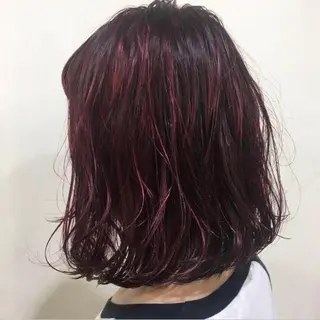 セミロング 艶髪カラー🫧 髪質改善🪽萩原のヘアスタイル