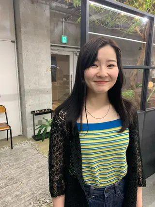 ロング 小川真歩/パーマ /暖色オリーブのヘアスタイル