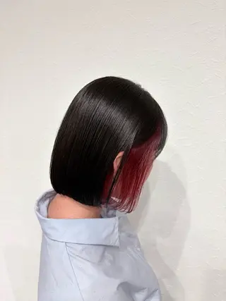 ミディアム カラー STRAAL所属・カットモデル✂️ ゆうかのヘアスタイル