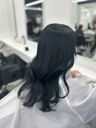 カラー 🤍韓国寒色カラー 🤍MADOKAのヘアスタイル