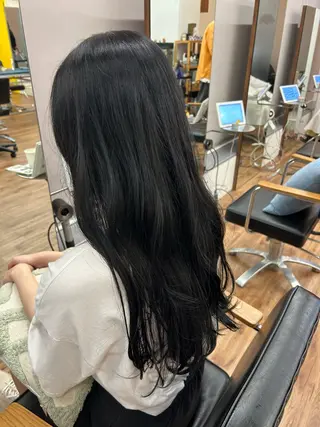 ロング カラー aivee所属・吉祥寺/グロスカラー haruna☀️のヘアスタイル