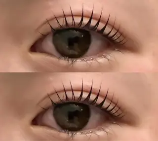 マツエク・マツパ eve🐰束間まつ毛 /透明感カラーのマツエク・マツパデザイン