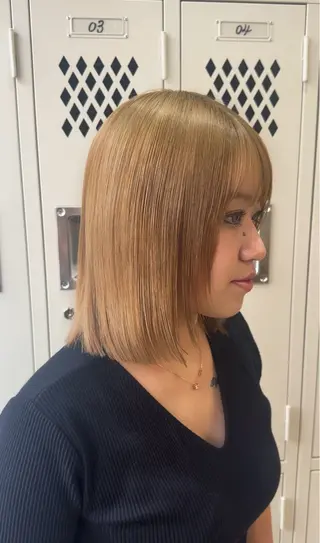 セミロング 髪質改善/レイヤー/ 艶髪🎀ayaneのヘアスタイル