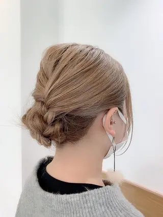 ヘアアレンジ ルクール柏崎店　大倉 日和のヘアスタイル