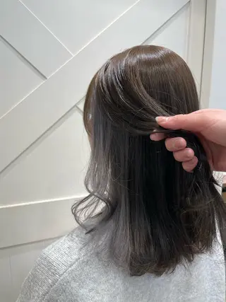 ミディアム ブリーチ超特化美容師 ☯️ルカ✡️💫のヘアスタイル