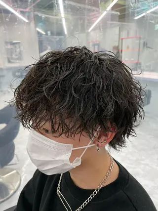 パーマ メンズ SALOWIN札幌大通店所属・札幌メンズ専門美容師 🌪SHO🌪️のヘアスタイル
