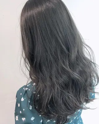 ロング カラー ⛄️冬の透明感 カラー⛄️大西のヘアスタイル