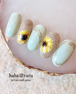 ネイル haha@ ruruのネイルデザイン