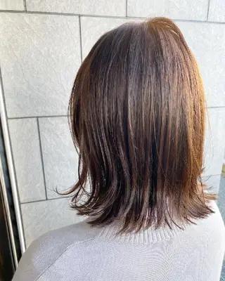 ミディアム 川端 智治のヘアスタイル