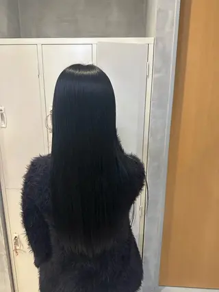 ロング 大久保 優香のヘアスタイル