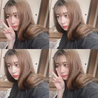 セミロング カラー パーマ ヘアアレンジ メンズ キッズ ネイル マツエク・マツパ 古賀 侑磨のヘアスタイル