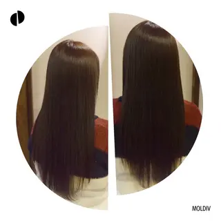 ロング カラー ✨縮毛矯正✨髪質改善 ナカシマ ユミのヘアスタイル