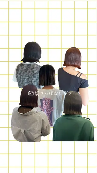 ショート BLANCA　HAIR西尾所属・新納 杏奈のヘアスタイル