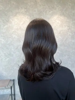 ミディアム stud.所属・髪質改善/韓国ヘア yunaのヘアスタイル